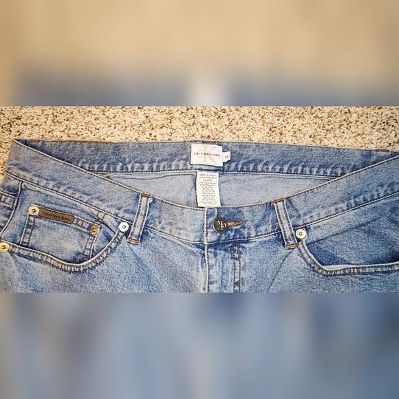 Calvin Klein Jeans sz 14 stretch denim - Picture 2 of 3